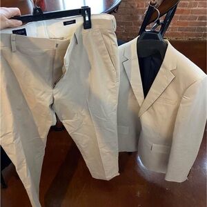 Men’s J-Crew Tan Suit